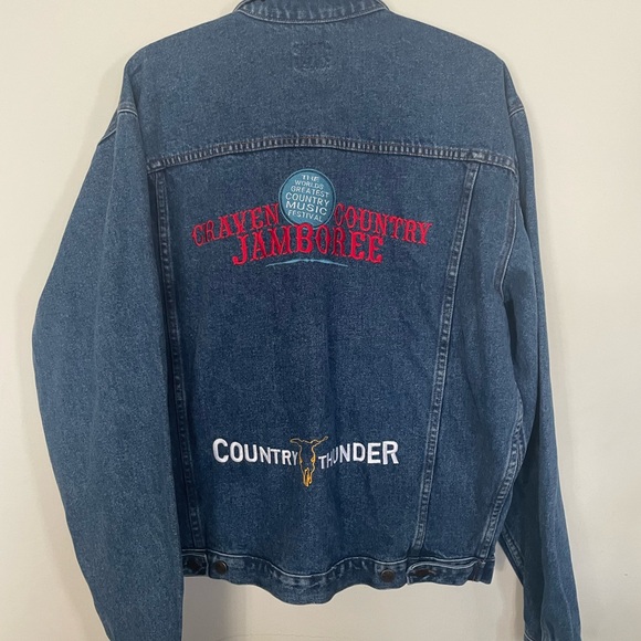 TEXX Canada Craven Country Jamboree Country Thunder Denim Jacket - Picture 2 of 9